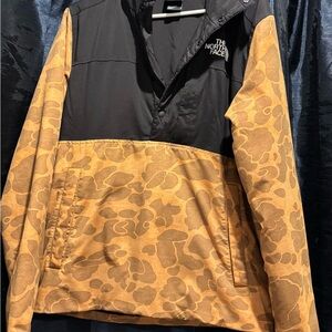 The North Face Men's Black and Brown Windbreaker (S)